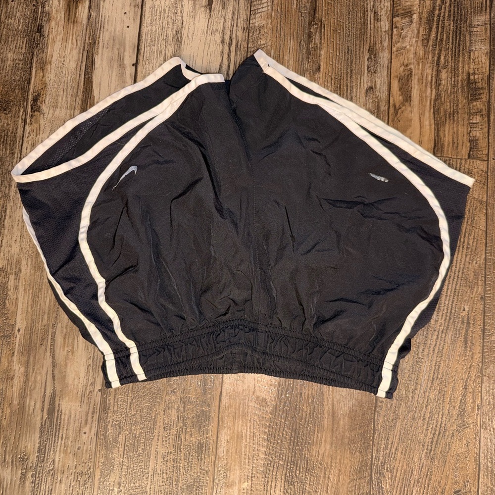 Nike Black and White Athletic Shorts